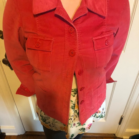 Casual rose colored jacket - Picture 3 of 5